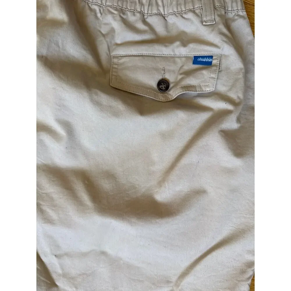 Chubbies Classic Chino Shorts in Tan Size XXXLarge 3XL